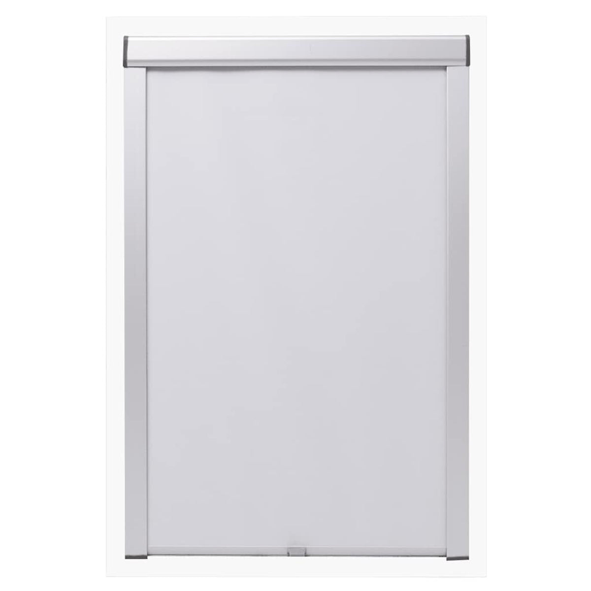 Roller Blind Blackout Fabric White 61.3 x 94 cm Window Shade Window Covering