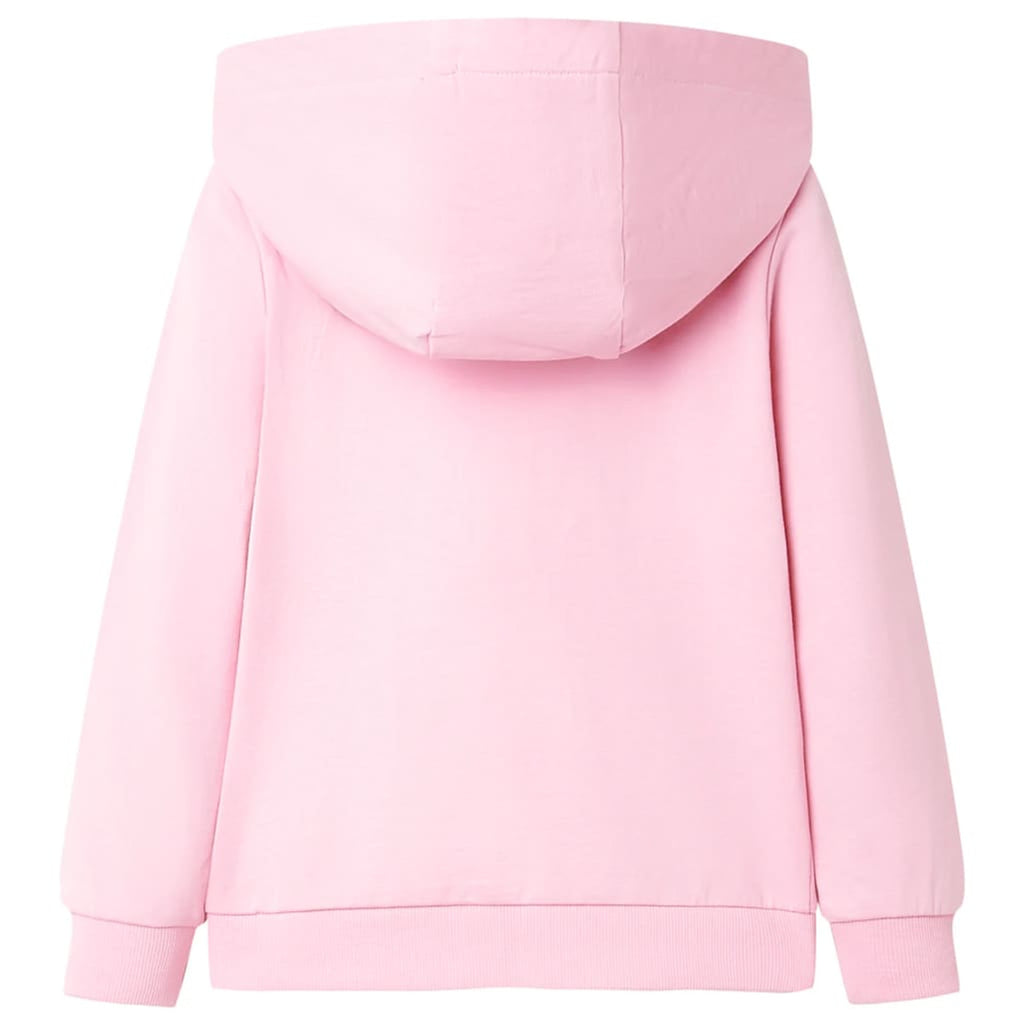Sweatshirt Cotton Bright Pink 92 Kids Clothing Children's Top Kids Wear Zip 92