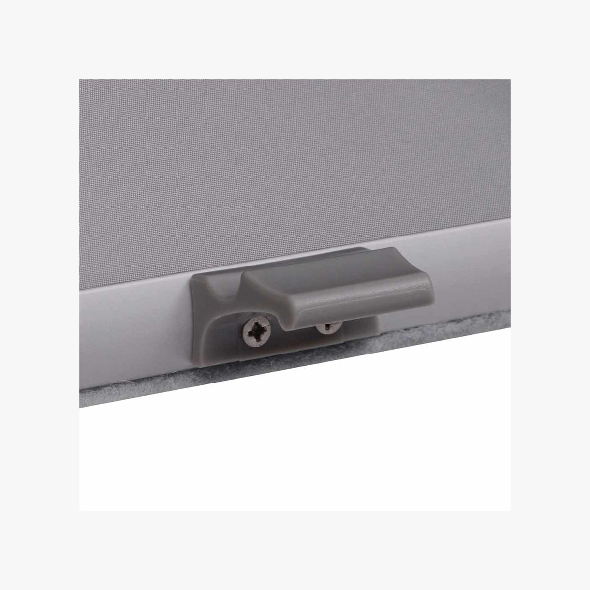 Roller Blind Blackout Fabric Grey 60.3 x 98.2 cm Window Shade Window Covering