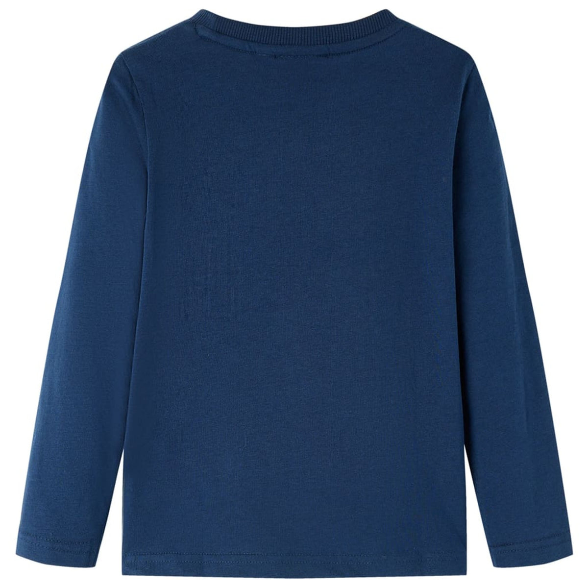 Kids T-Shirt Cotton Navy Blue 116 Children's Top Kids Clothing Kids Wear Long