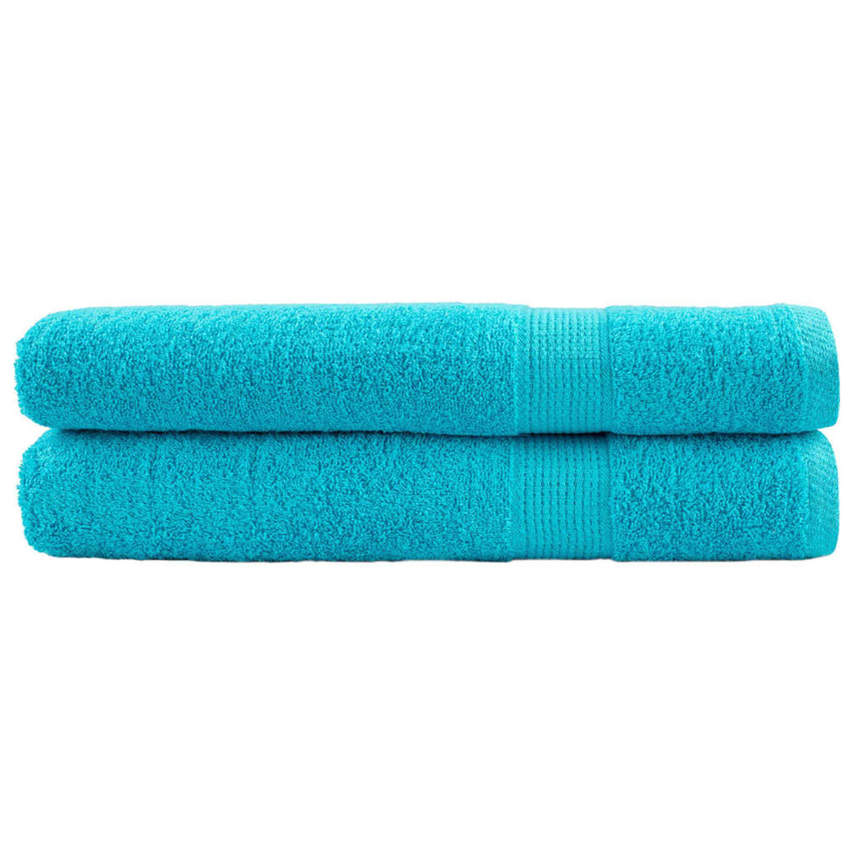 Towel Cotton Turquoise 200 x 100 cm Bathroom Bath Linen Home Towels Variant 2