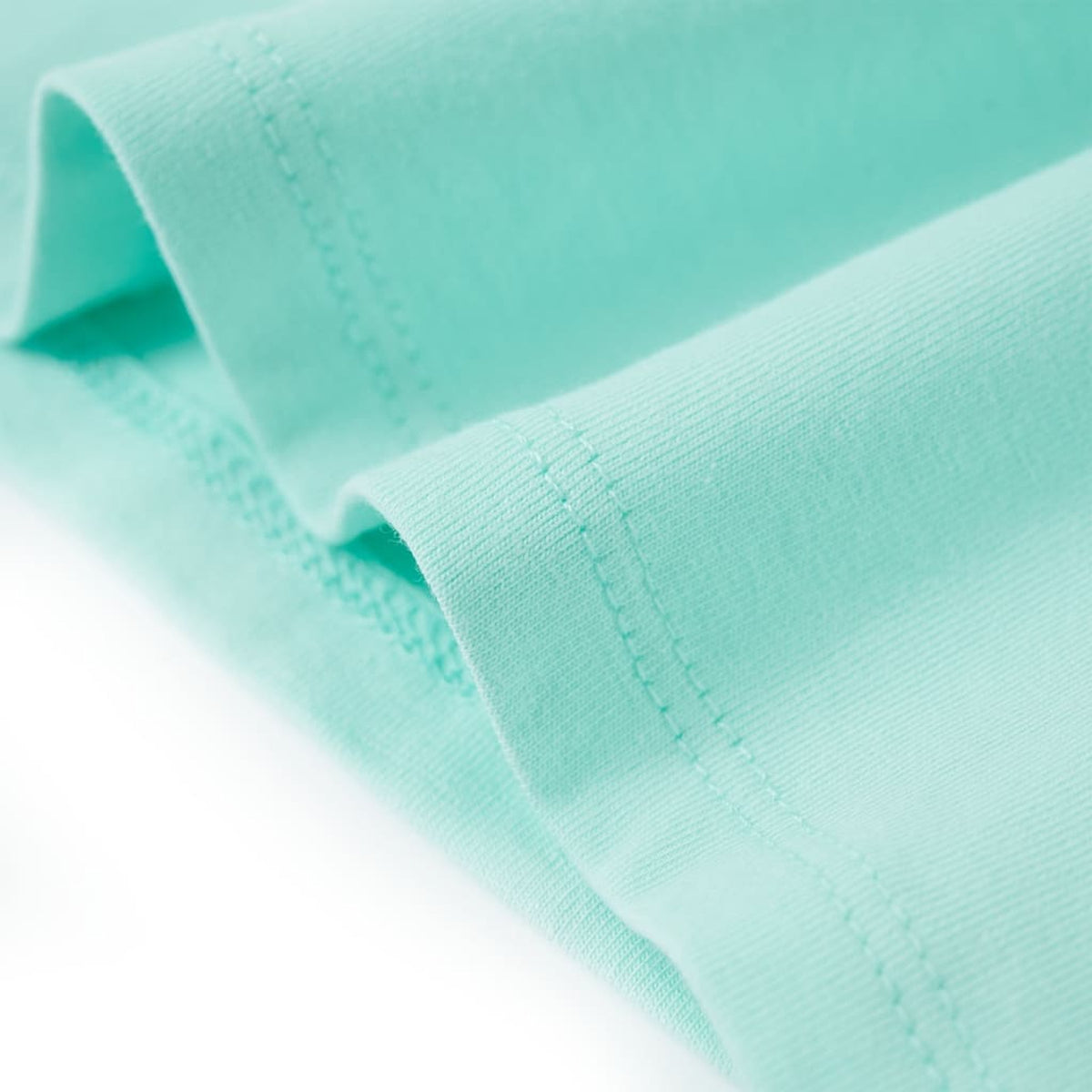 Kids T-Shirt Cotton Light Aqua 128 Children's Top Kids Clothing Kids Variant 4