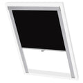 Roller Blind Blackout Fabric Black 96.3 x 98.2 cm Window Shade Window Covering