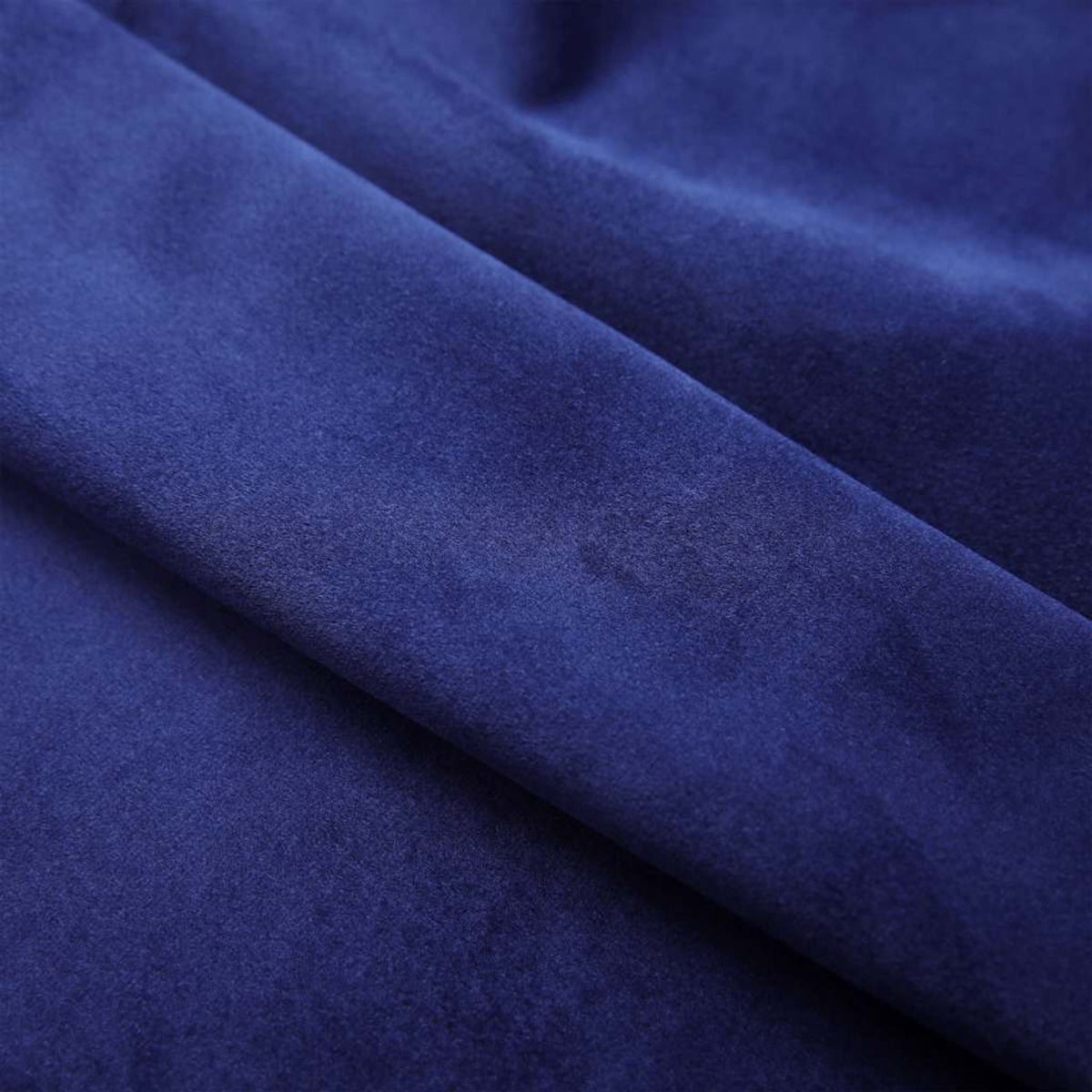 Blackout Curtain Velvet Dark Blue 140 x 175 cm Window Dressing Home