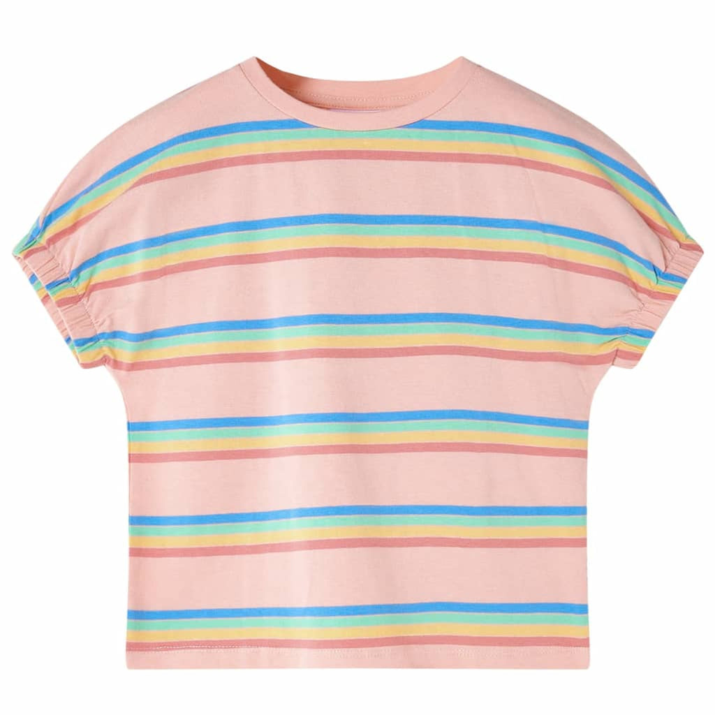 Kids T-Shirt Cotton Peach 128 Children's Top Kids Clothing Kids Wear Variant 2
