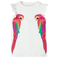 Kids T-Shirt Cotton Ecru 104 Children's Top Kids Clothing Kids Wear Kids' Tops