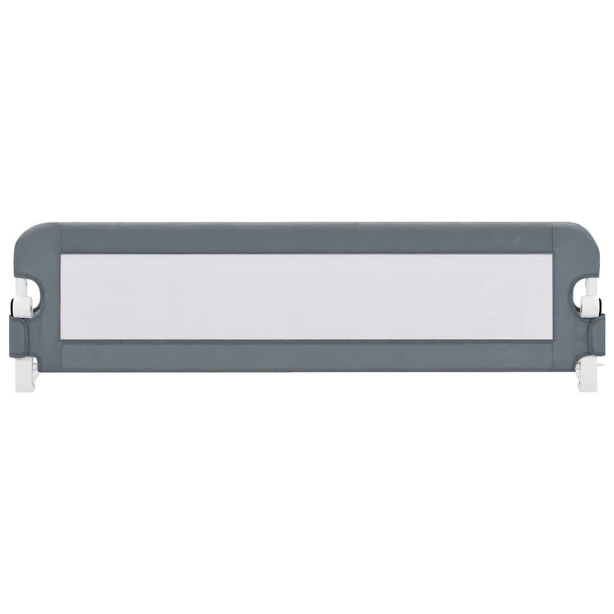 Toddler Safety Bed Rail Polyester Grey 120 x 40.5 x 42 cm Child Bed Guard 5x42cm