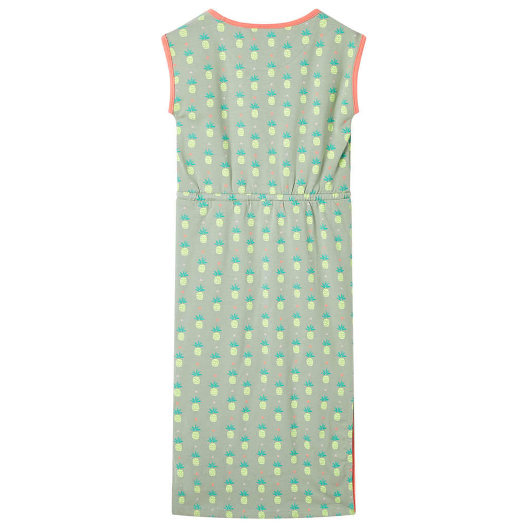 Dress Cotton Old Mint 116 Kids' Dresses Kids' Dresse Kids'Dress 116 (suitable