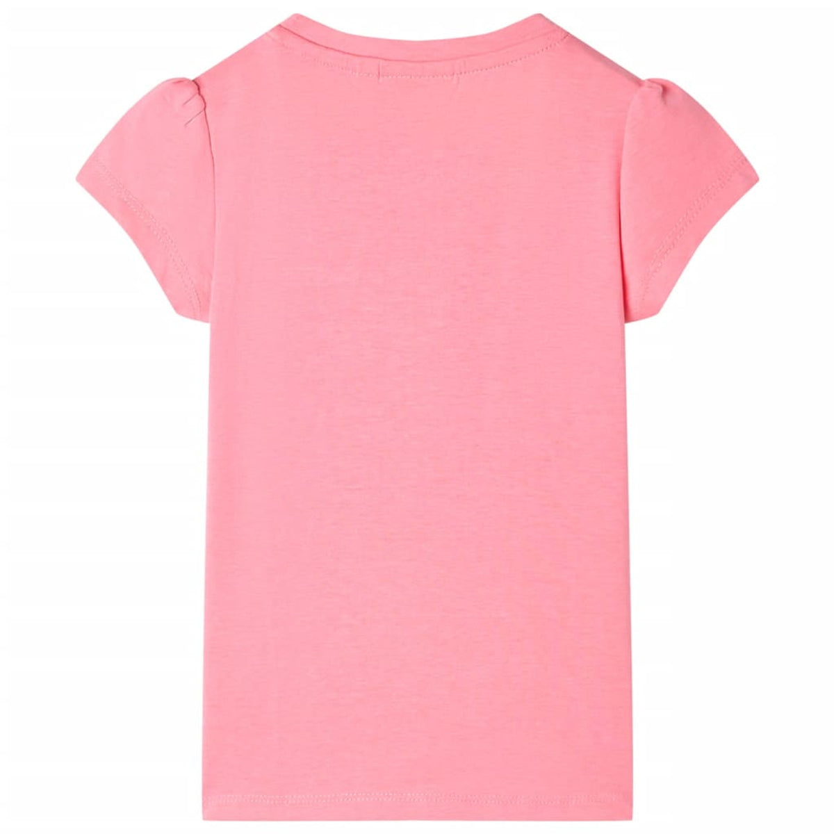 Kids T-Shirt Cotton Neon Pink 92 Children's Top Kids Clothing Kids Wear 92