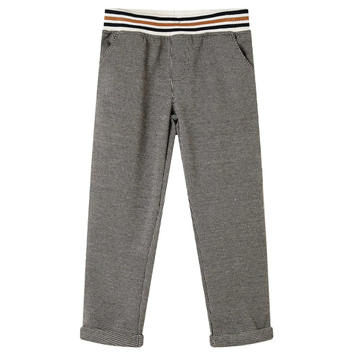 Kids'Pants Ecru Cotton 104 Kids' Bottoms Kids' Bottom 104 (suitable for 3-4