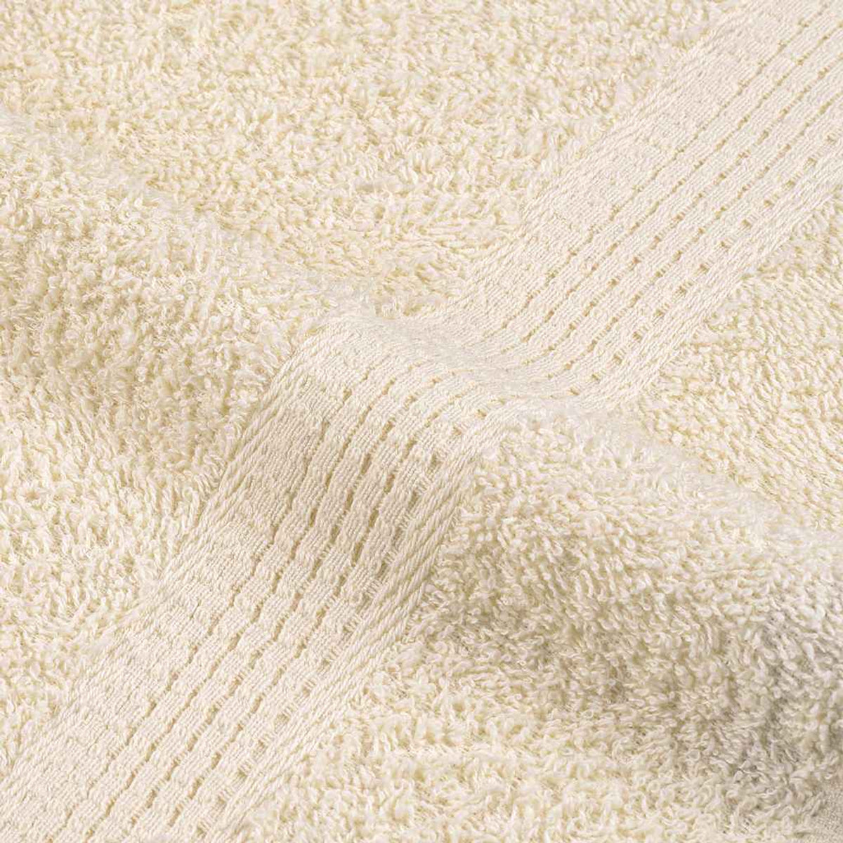 Towel Cotton Cream 200 x 100 cm Bathroom Bath Linen Home Towels 4 pcs FROGN