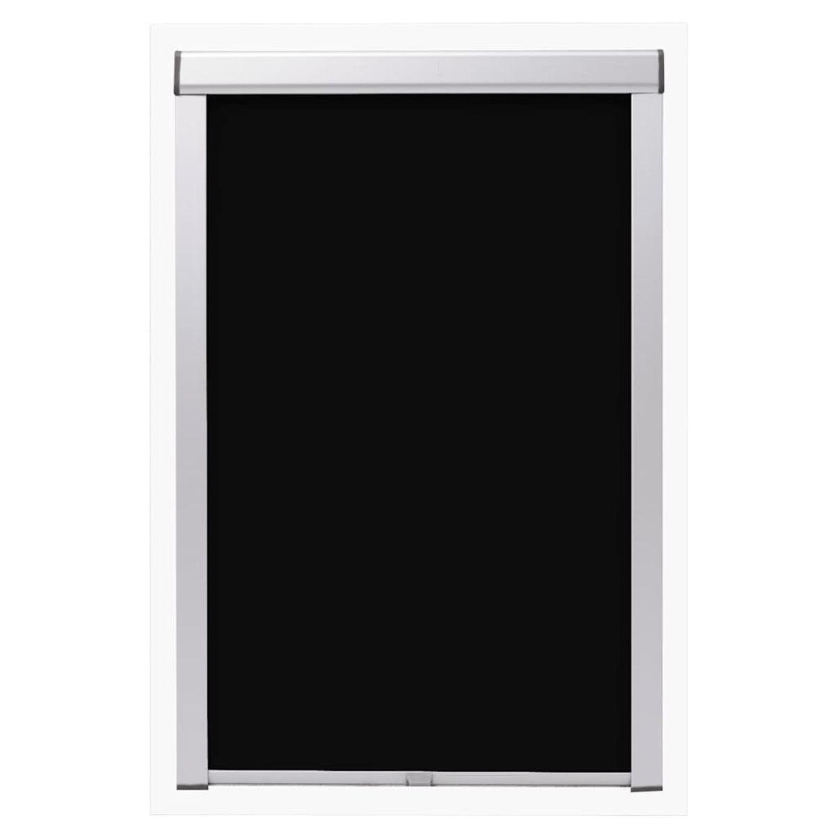 Roller Blind Blackout Fabric Black 39.7 x 57.4 cm Window Shade Window Covering