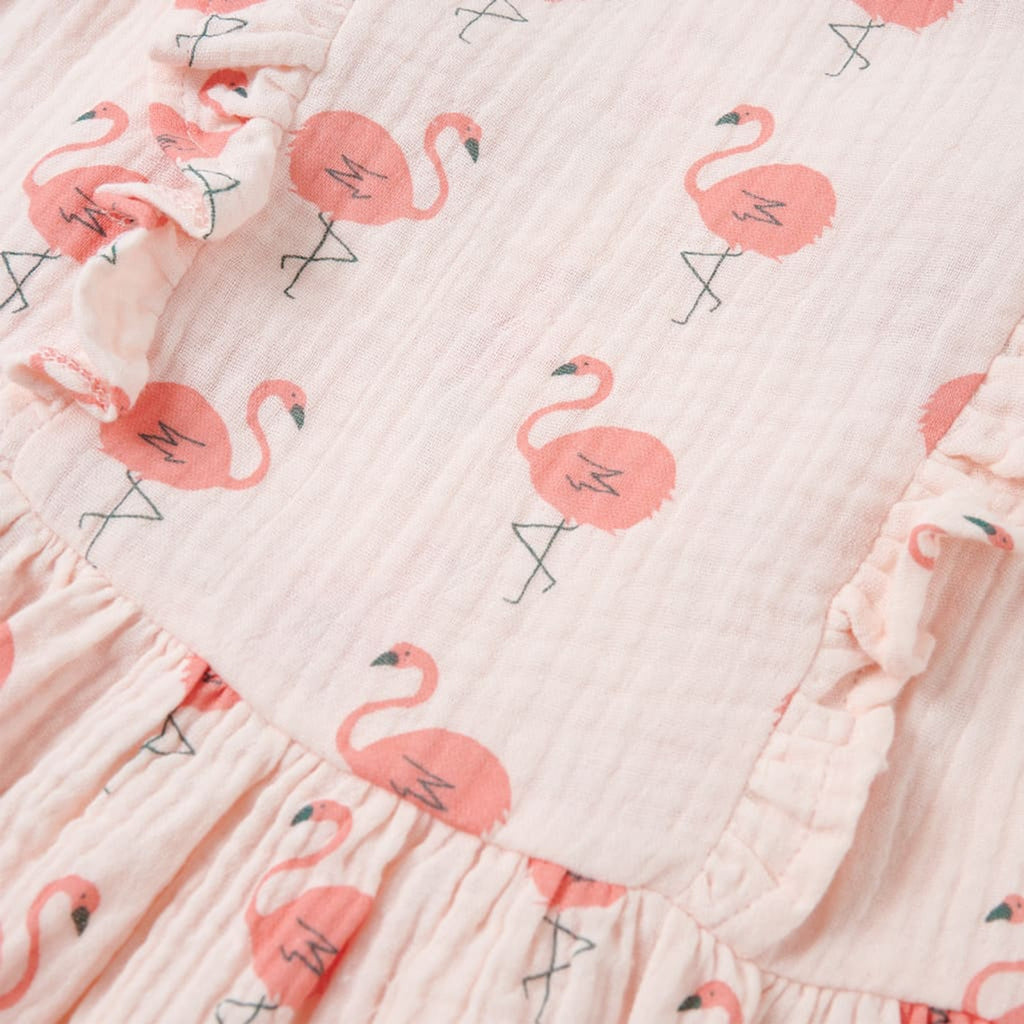 Dress Cotton Soft Pink 92 Kids' Dresses Kids' Dresse Kids'Dress Ruffles 92