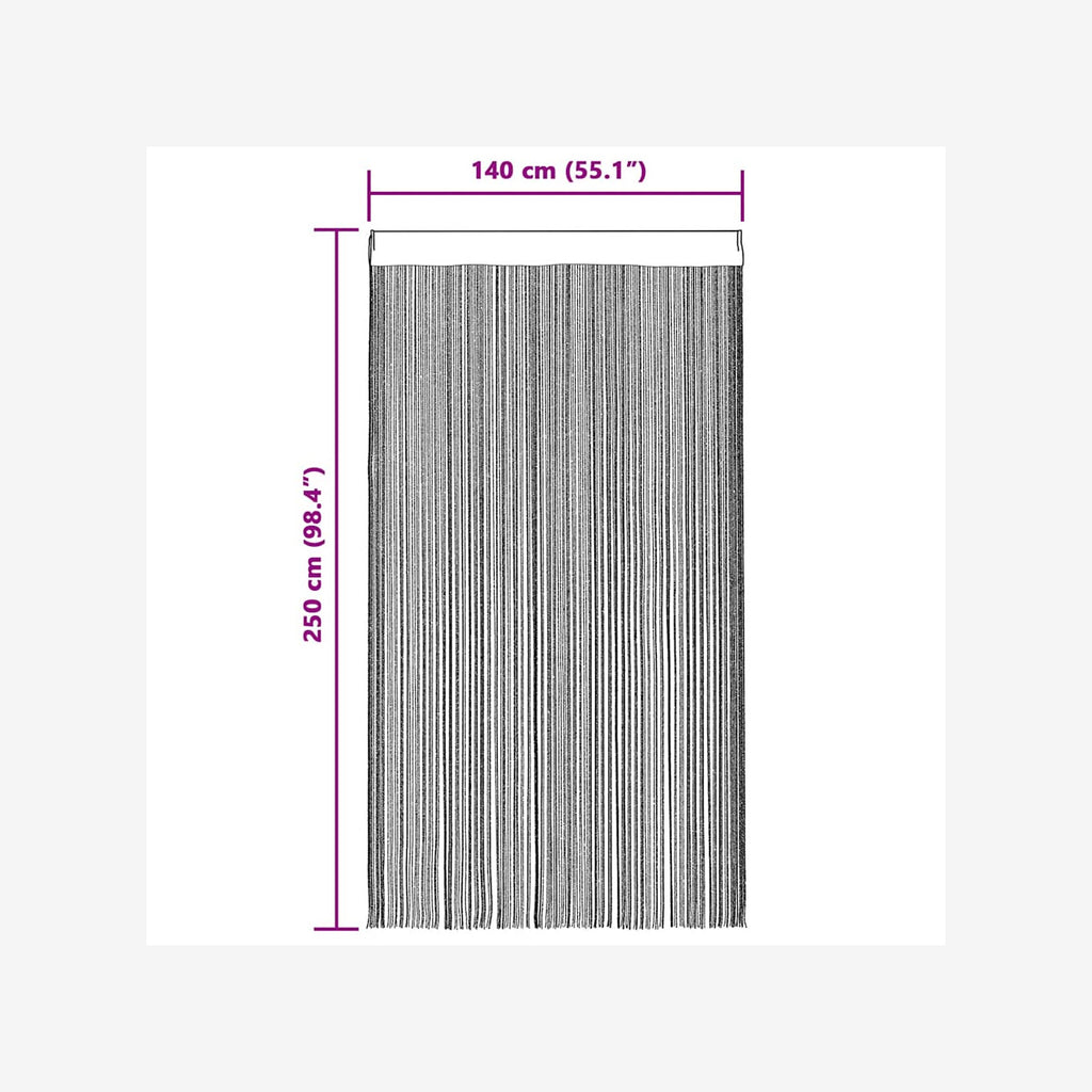 Curtain Fabric Cream 140 x 250 cm Window Dressing Home Furnishings Curtains