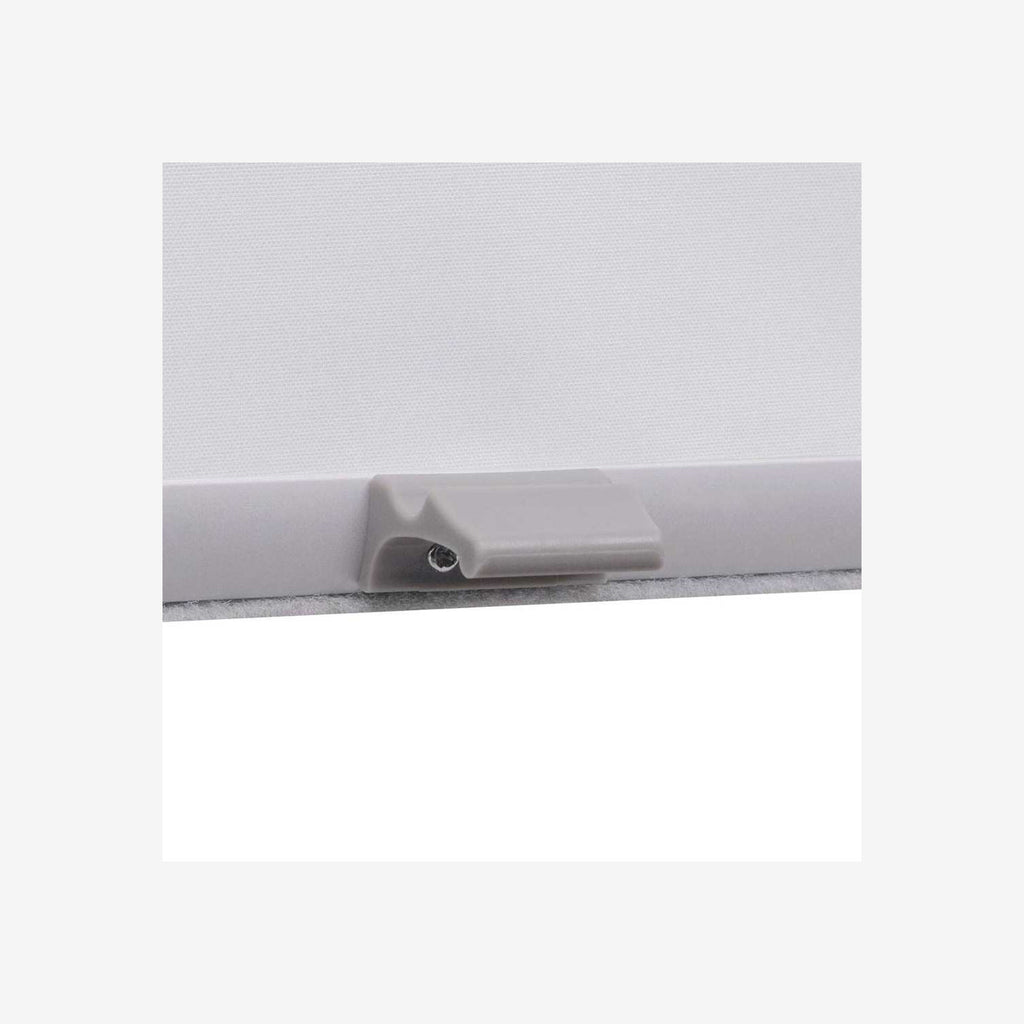 Roller Blind Blackout Fabric White 60.3 x 78.2 cm Window Shade Window Covering