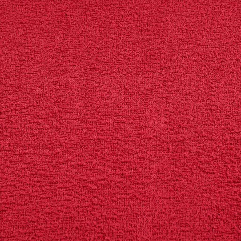 Towel Cotton Red 200 x 100 cm Bathroom Bath Linen Home Towels 10 pcs FROGN