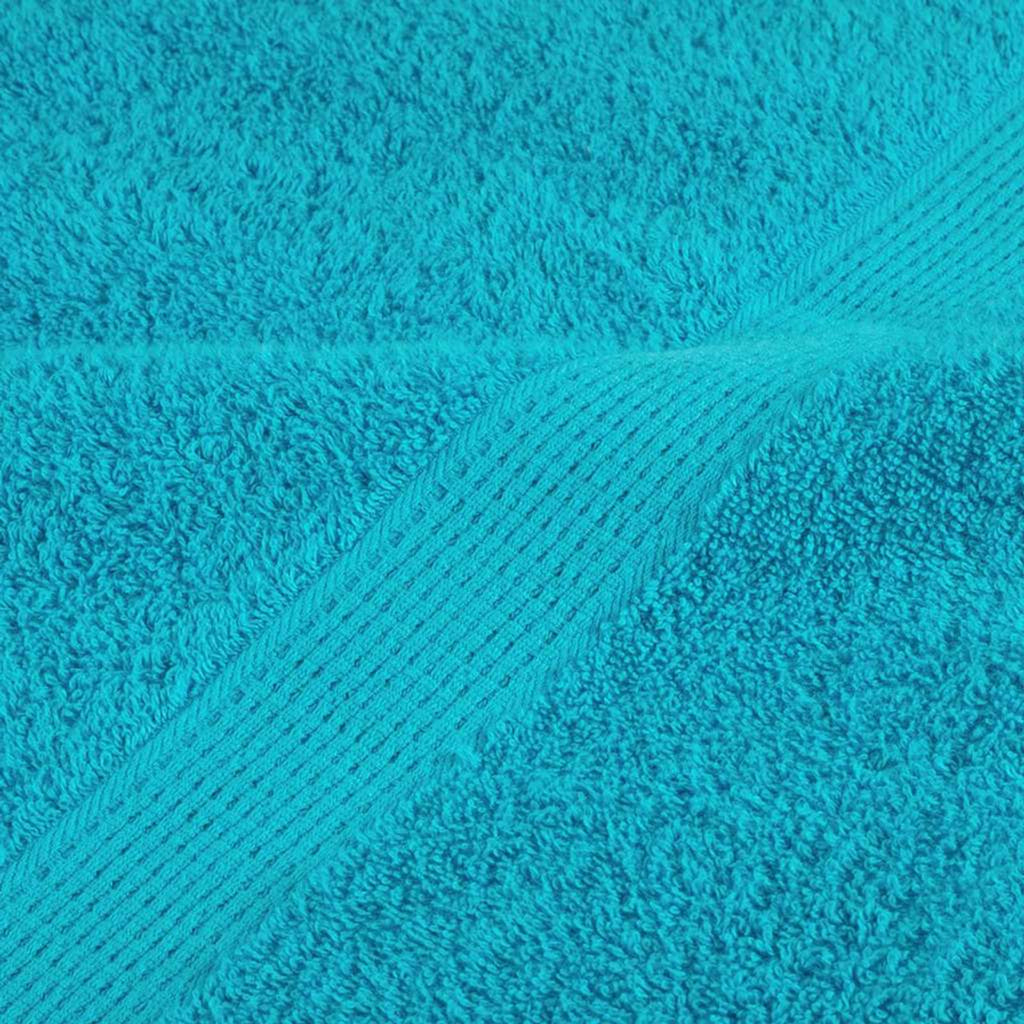 Towel Cotton Turquiose 15 x 21 cm Bathroom Bath Linen Home Towels 4 pcs Guest