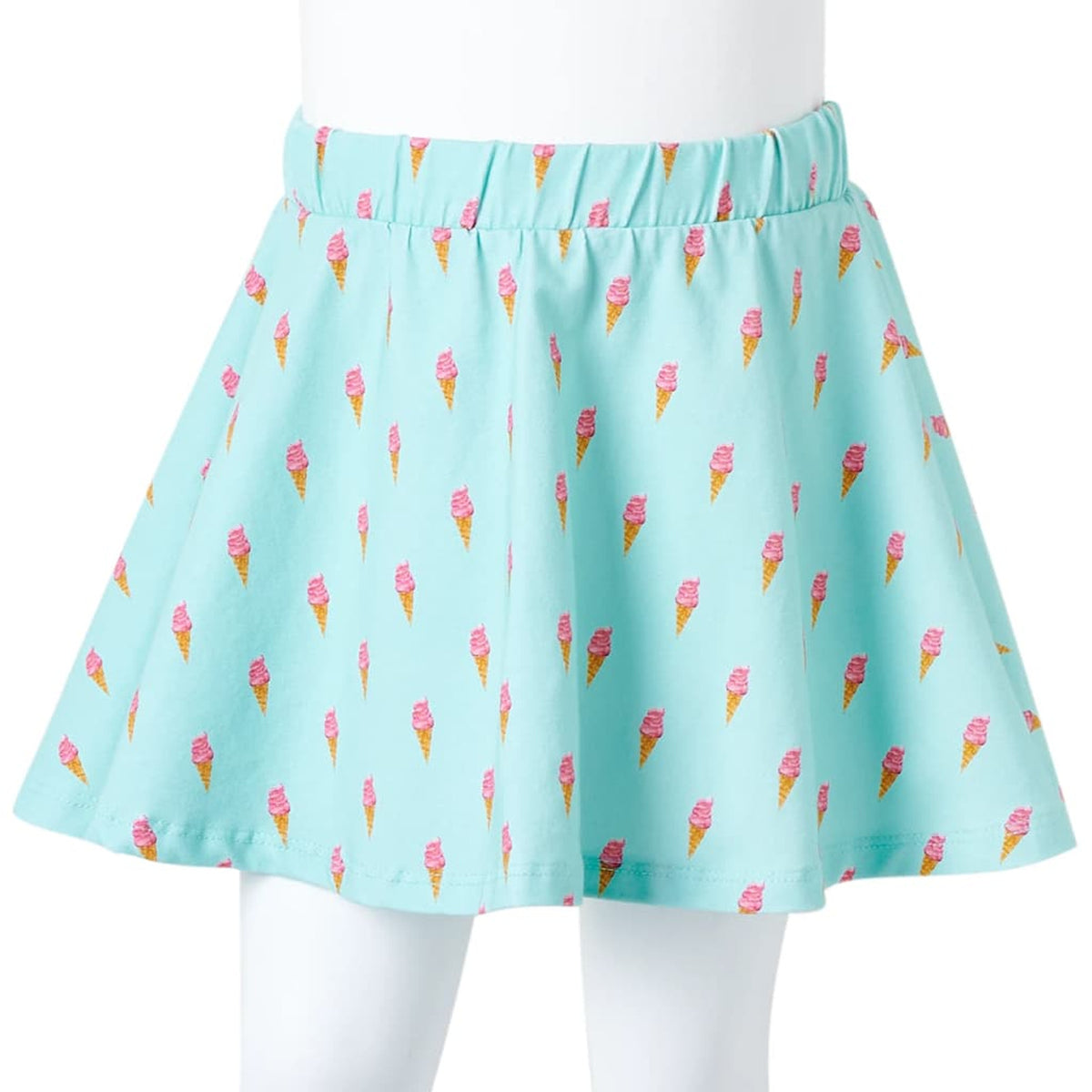 Kids'Skirt Light Mint Cotton 104 Kids' Bottoms Kids' Bottom 104 (suitable for