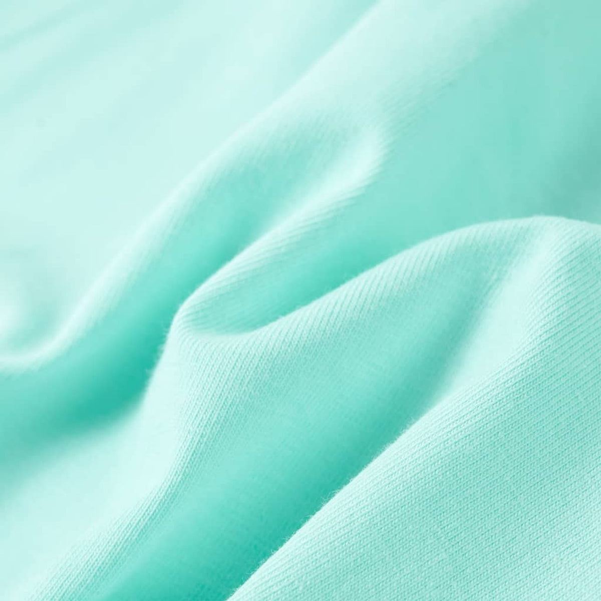 Kids T-Shirt Cotton Light Aqua 128 Children's Top Kids Clothing Kids Variant 2