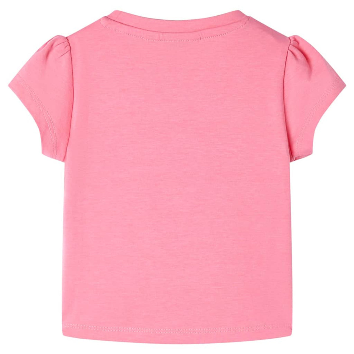 Kids T-Shirt Cotton Bright Fluo Pink 92 Children's Top Kids Clothing Kids Wear