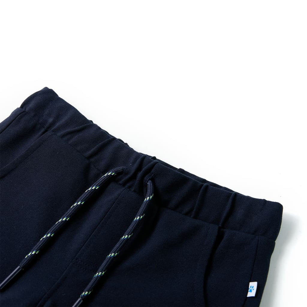 Shorts Cotton Navy 116 Kids' Bottoms Kids' Bottom Kids'Shorts Drawstring 116