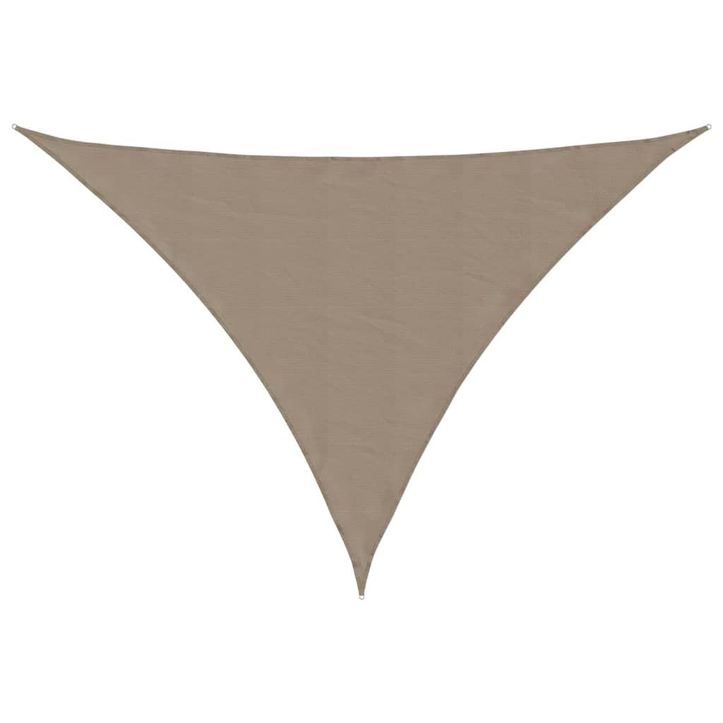 Sunshade Sail Oxford Fabric Taupe Water Resistant UV Resistant Variant 11