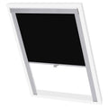 Roller Blind Blackout Fabric Black 38.3 x 74 cm Window Shade Window Covering
