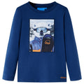 Kids T-Shirt Cotton Jeans Blue 92 Children's Top Kids Clothing Kids Wear Long