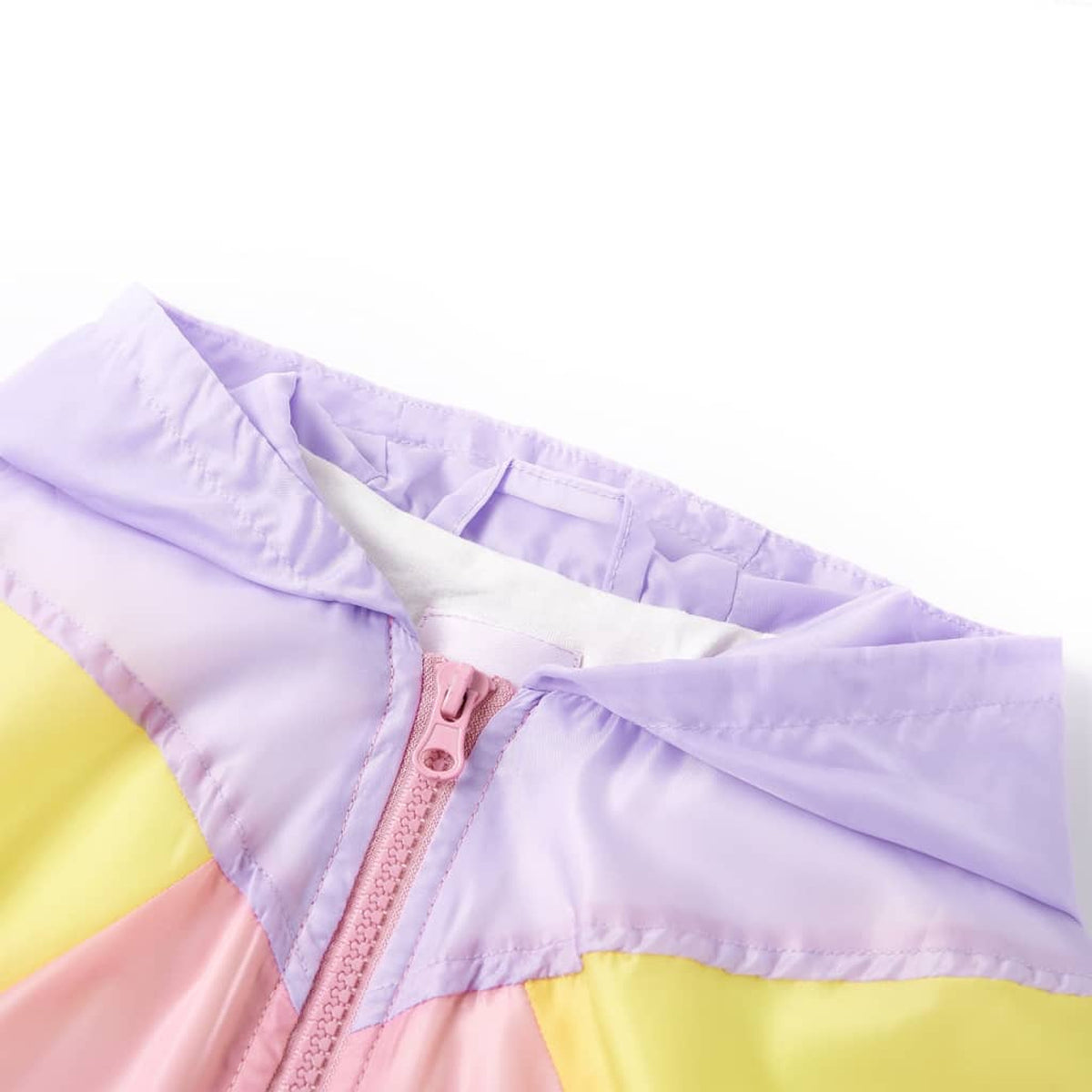 Kids'Hooded Jacket Polyester Light Pink 116 Kids' Outerwear Zip Multicolour