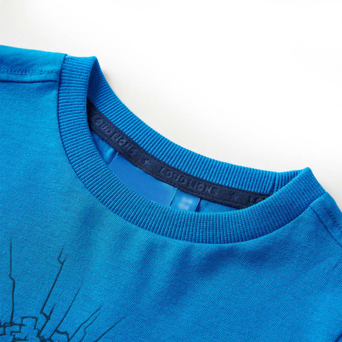 Kids T-Shirt Cotton Cobalt Blue 92 Children's Top Kids Clothing Kids Variant 3