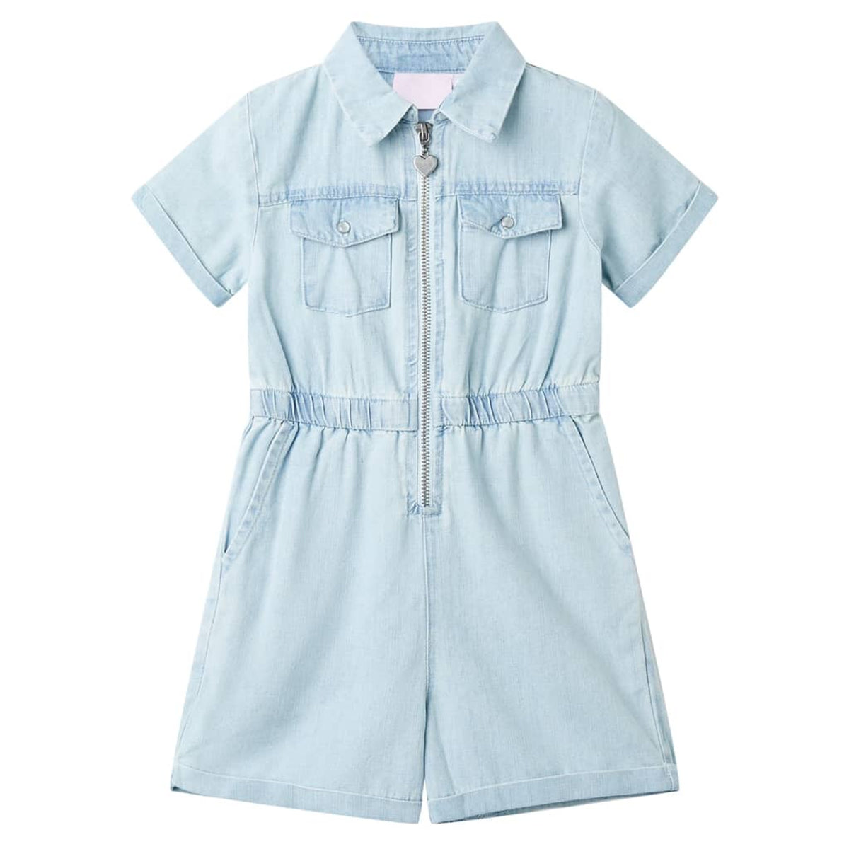Kids' Clothing Cotton Soft Blue 92 Kids'Onesie Short 92 (suitable for 1.5-2