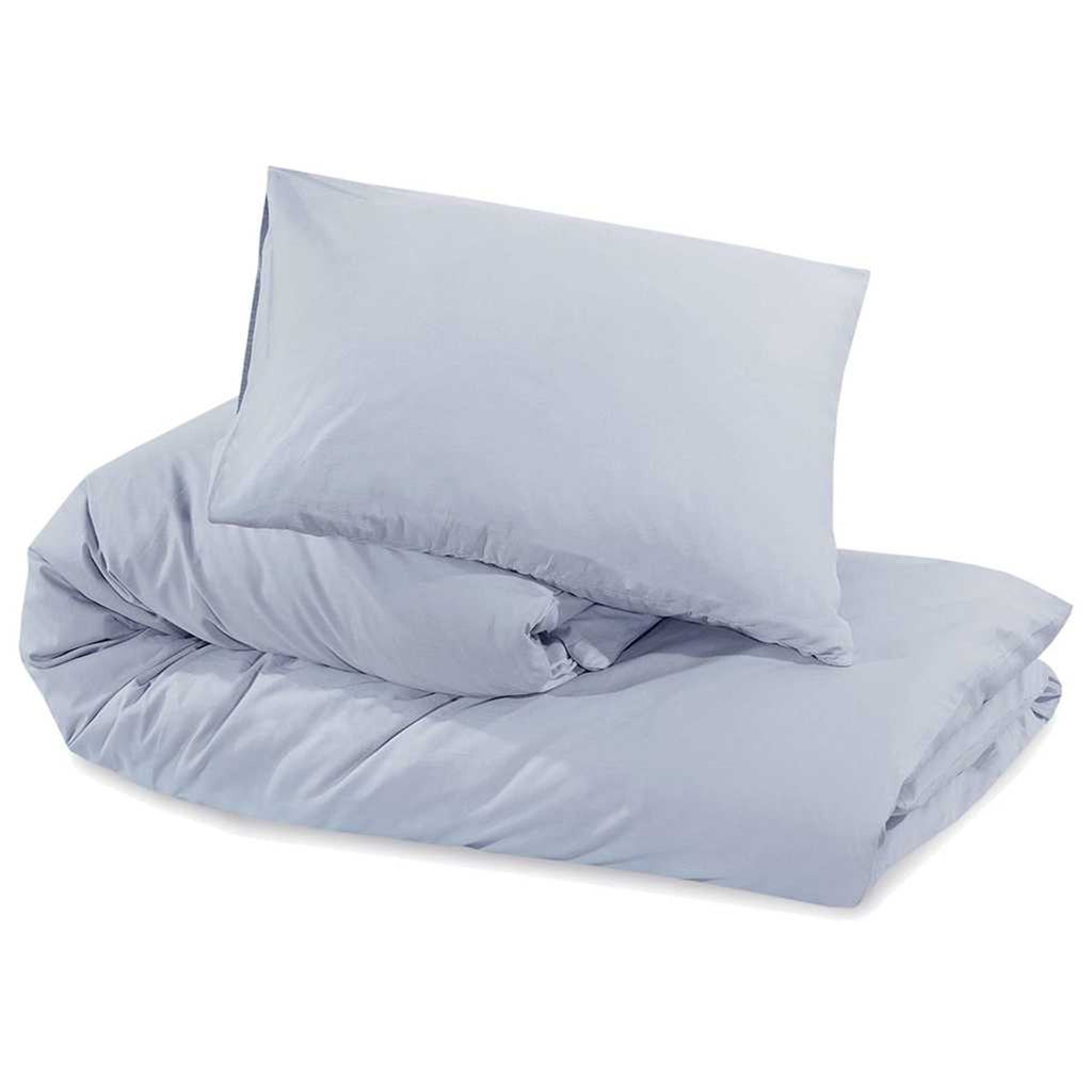 Duvet Cover Microfiber Fabric (100% Poly Grey 200 x 200 cm Bedding Bed Linen