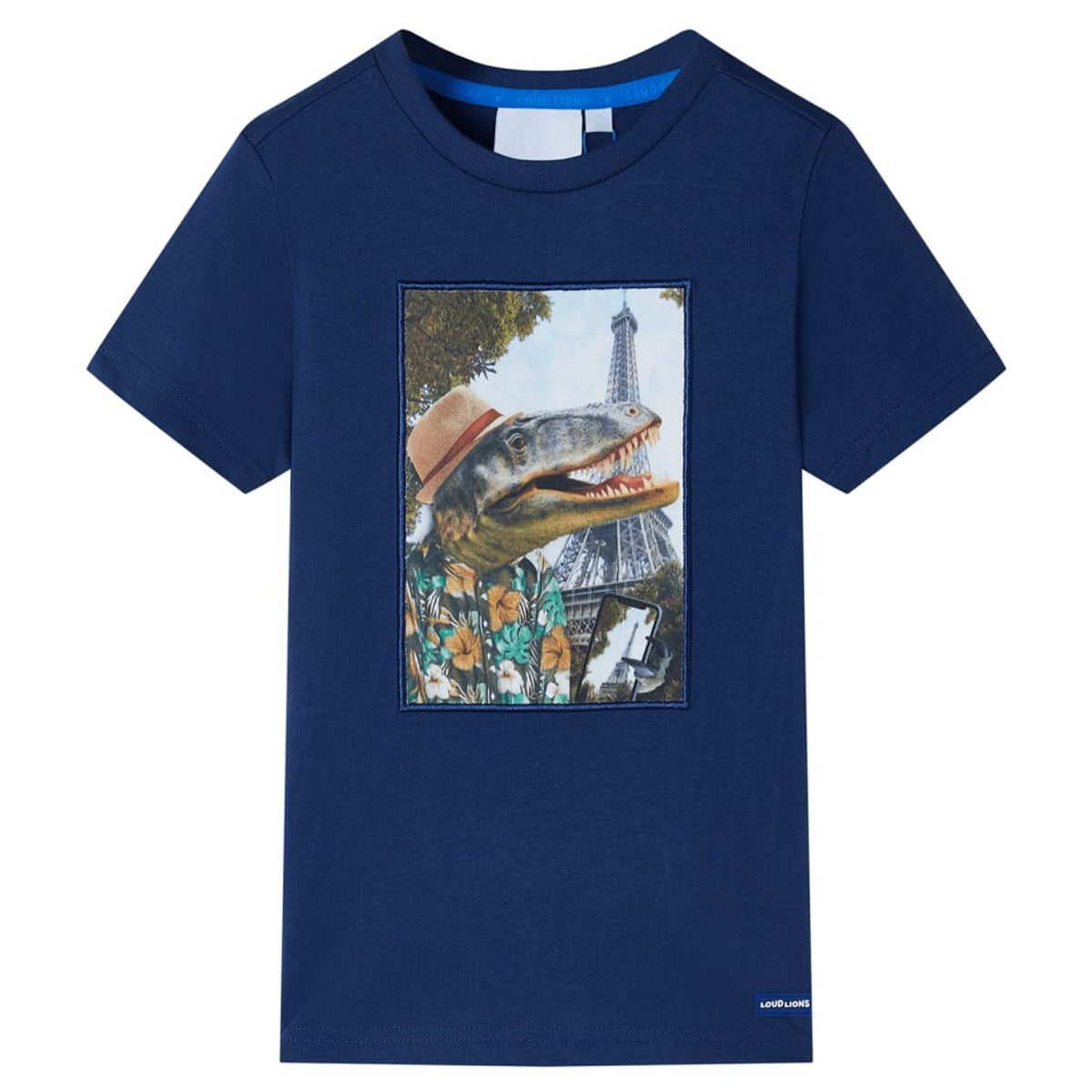 Kids T-Shirt Cotton Dark Blue 116 Children's Top Kids Clothing Kids Variant 2