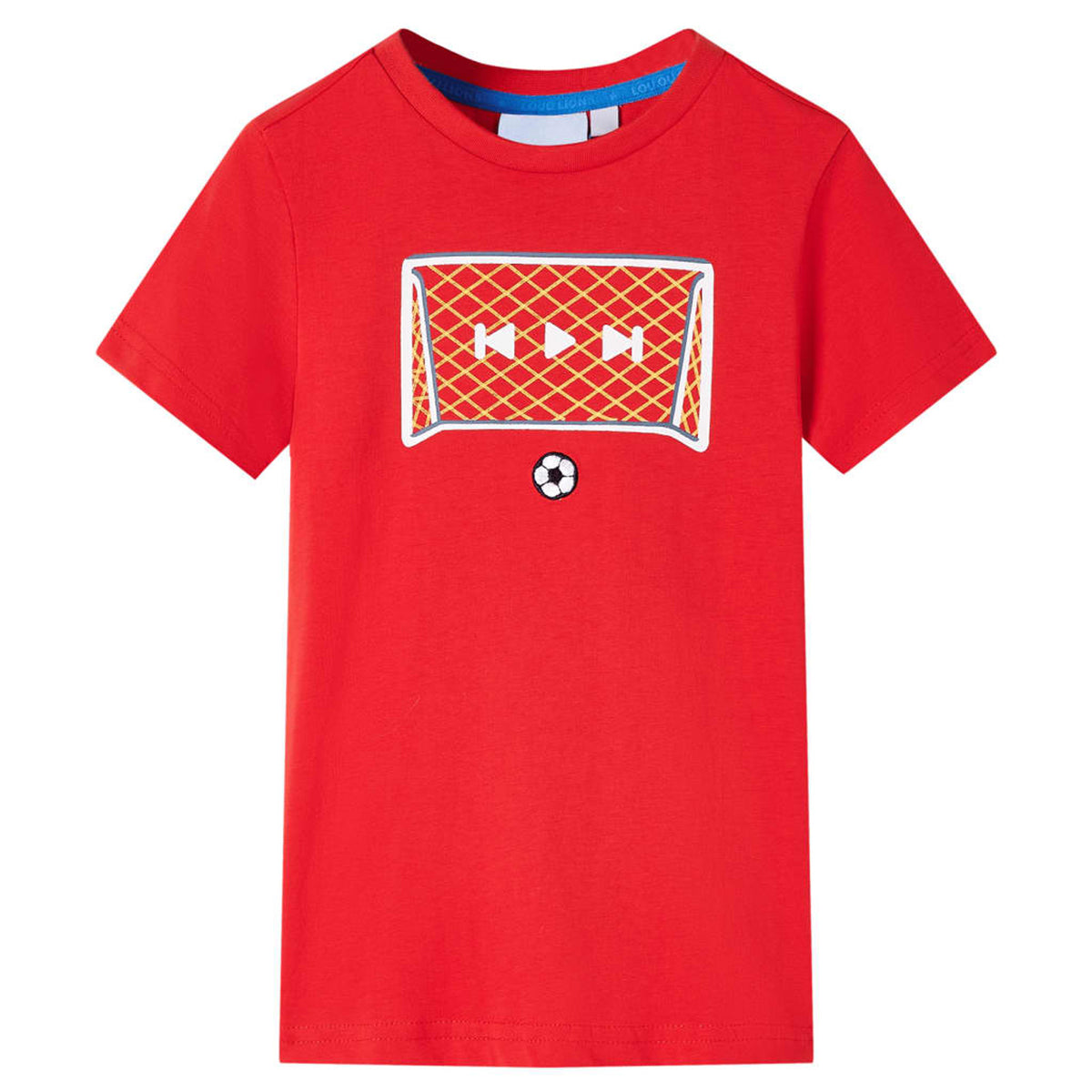 Kids T-Shirt Cotton Red 116 Children's Top Kids Clothing Kids Wear Variant 4