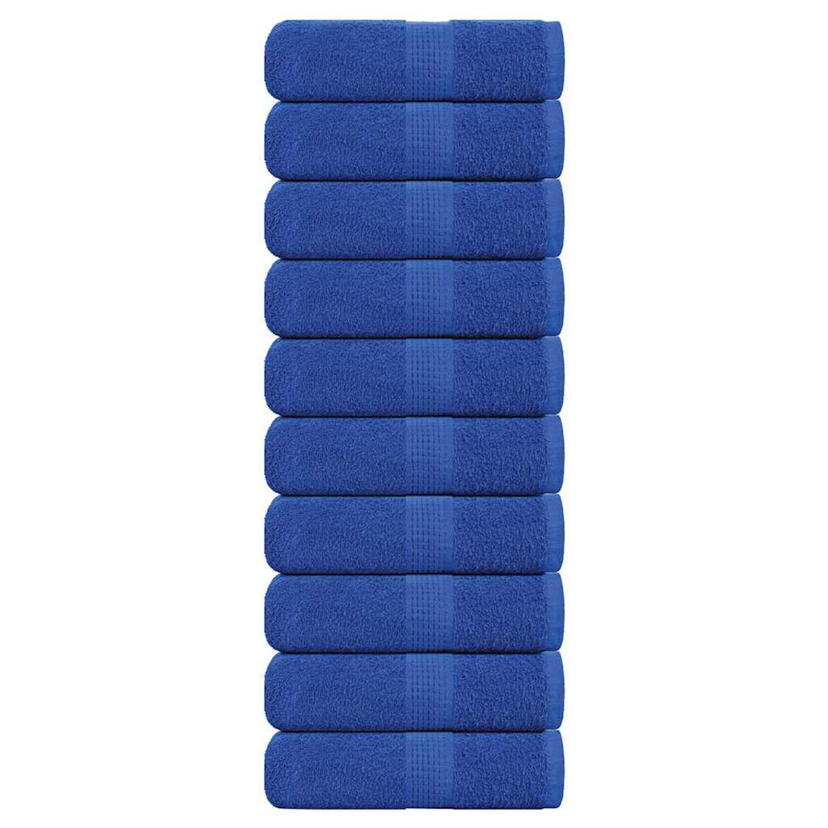 Towel Cotton Blue 30 x 30 cm Bathroom Bath Linen Home Towels 10 pcs Wash 30x30cm