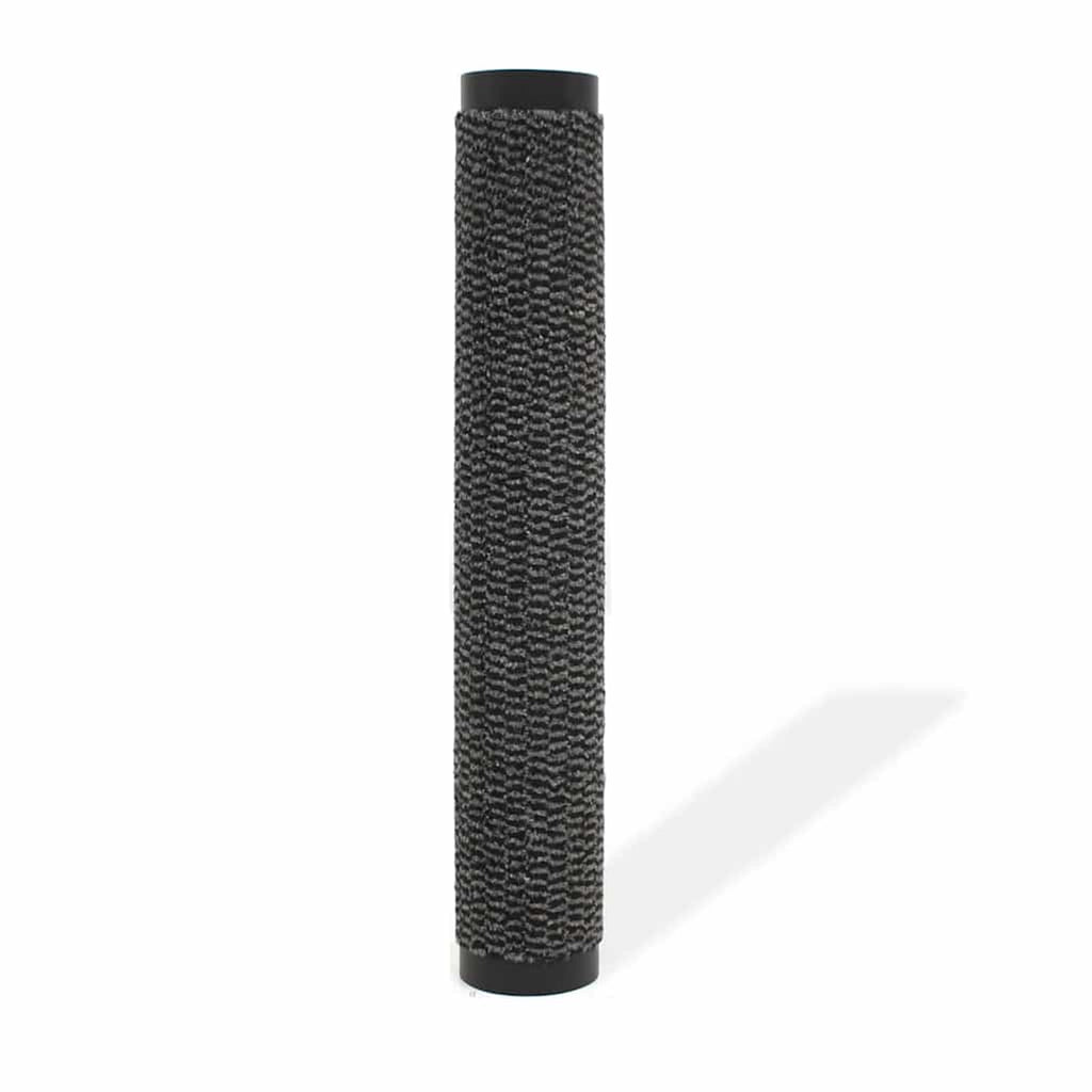 Dust Control Mat Rectangular Tufted Tufted Fabric With A Flexibl Anthracite 90