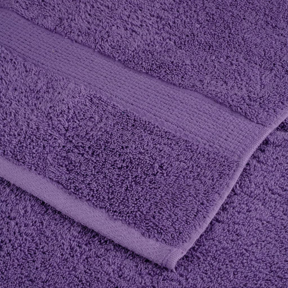 Towel Cotton Purple 150 x 100 cm Bathroom Bath Linen Home Towels 2 Variant 2