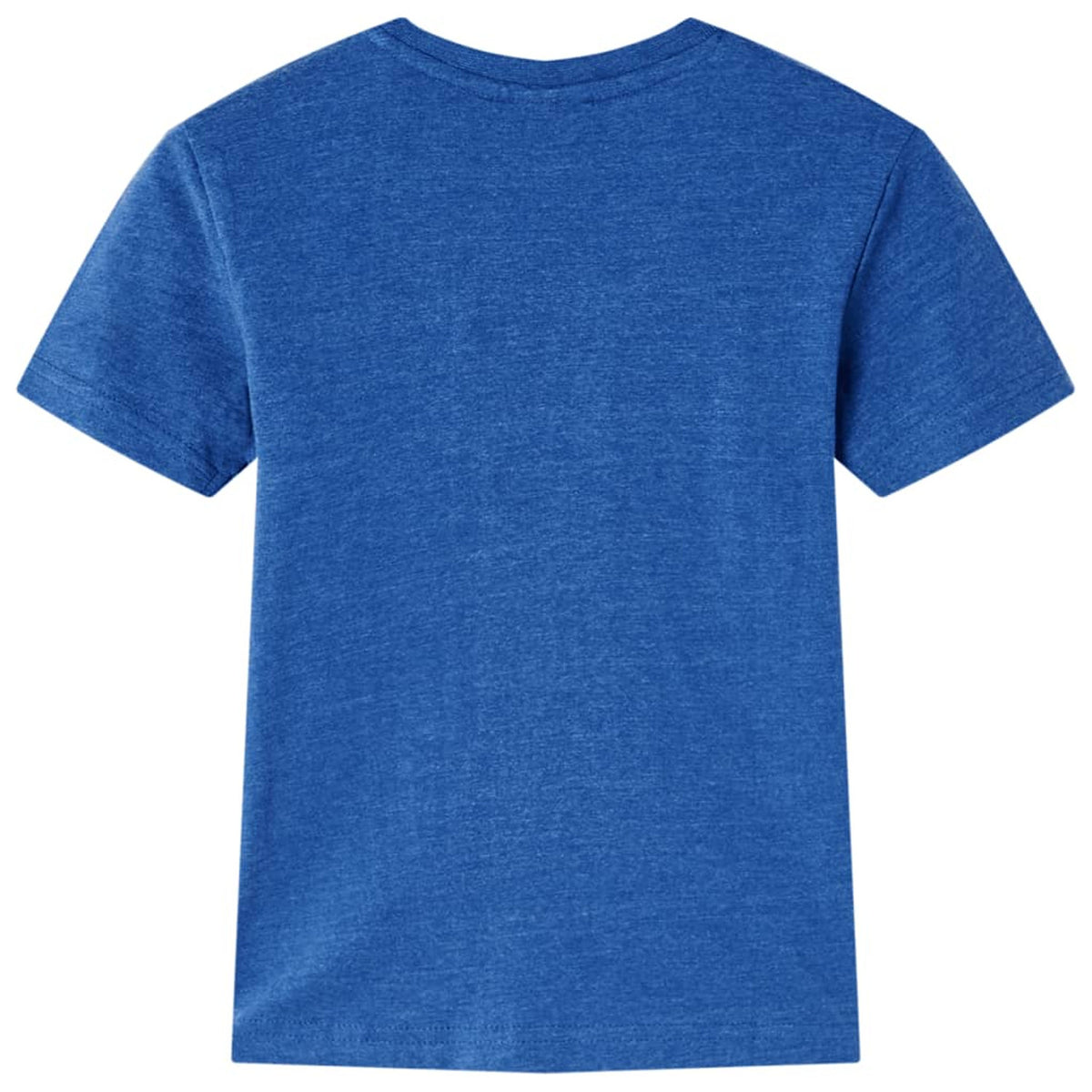 Kids T-Shirt Cotton Dark Blue Melange 140 Children's Top Kids Variant 2