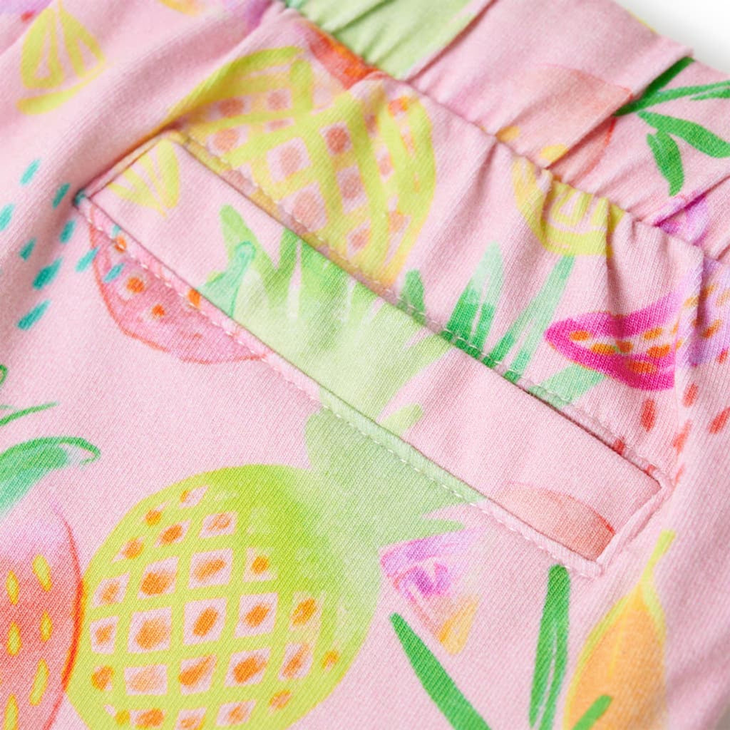 Shorts Cotton Soft Pink 104 Kids' Bottoms Kids' Bottom Kids'Shorts Drawstring