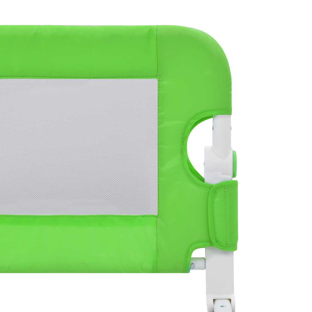 Toddler Safety Bed Rail Polyester Green 120 x 40.5 x 42 cm Child Bed Guard