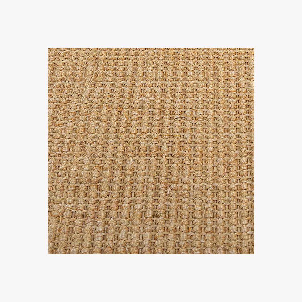 Rug Sisal Natural 100 x 100 cm Floor Mat Home Decor Floor Covering Rugs