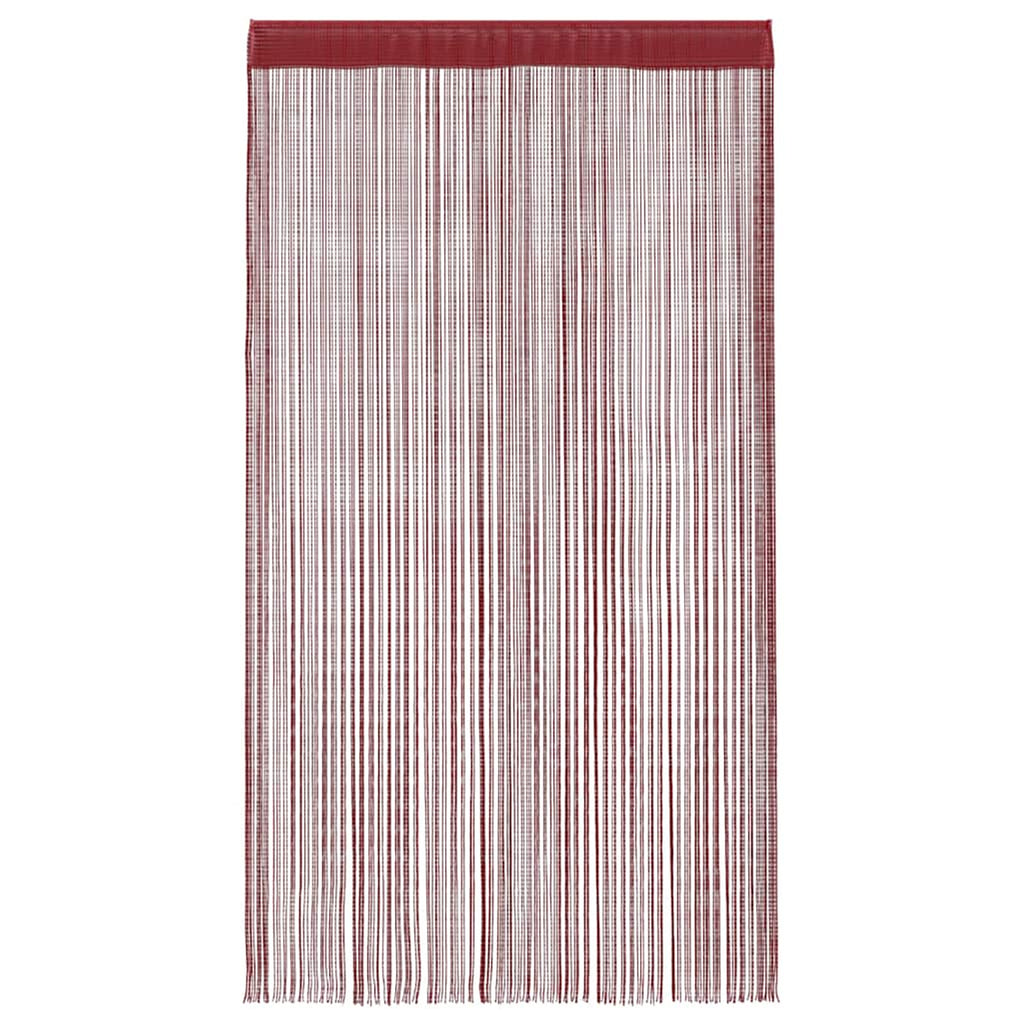 Curtain Fabric Burgundy 140 x 250 cm Window Dressing Home Furnishings Curtains