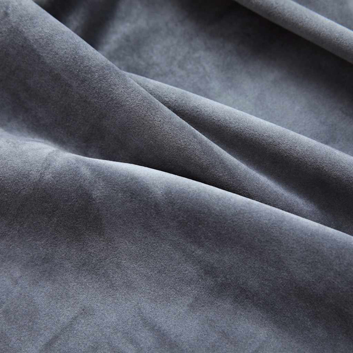 Blackout Curtain Velvet Anthracite 140 x 245 cm Window Dressing Home