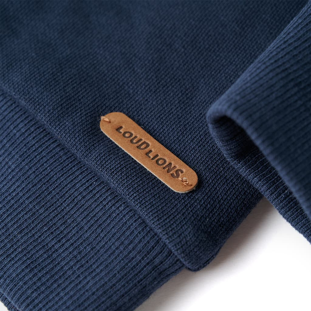 Sweatshirt Cotton Navy Melange 92 Kids Clothing Children's Top Kids Wear 92