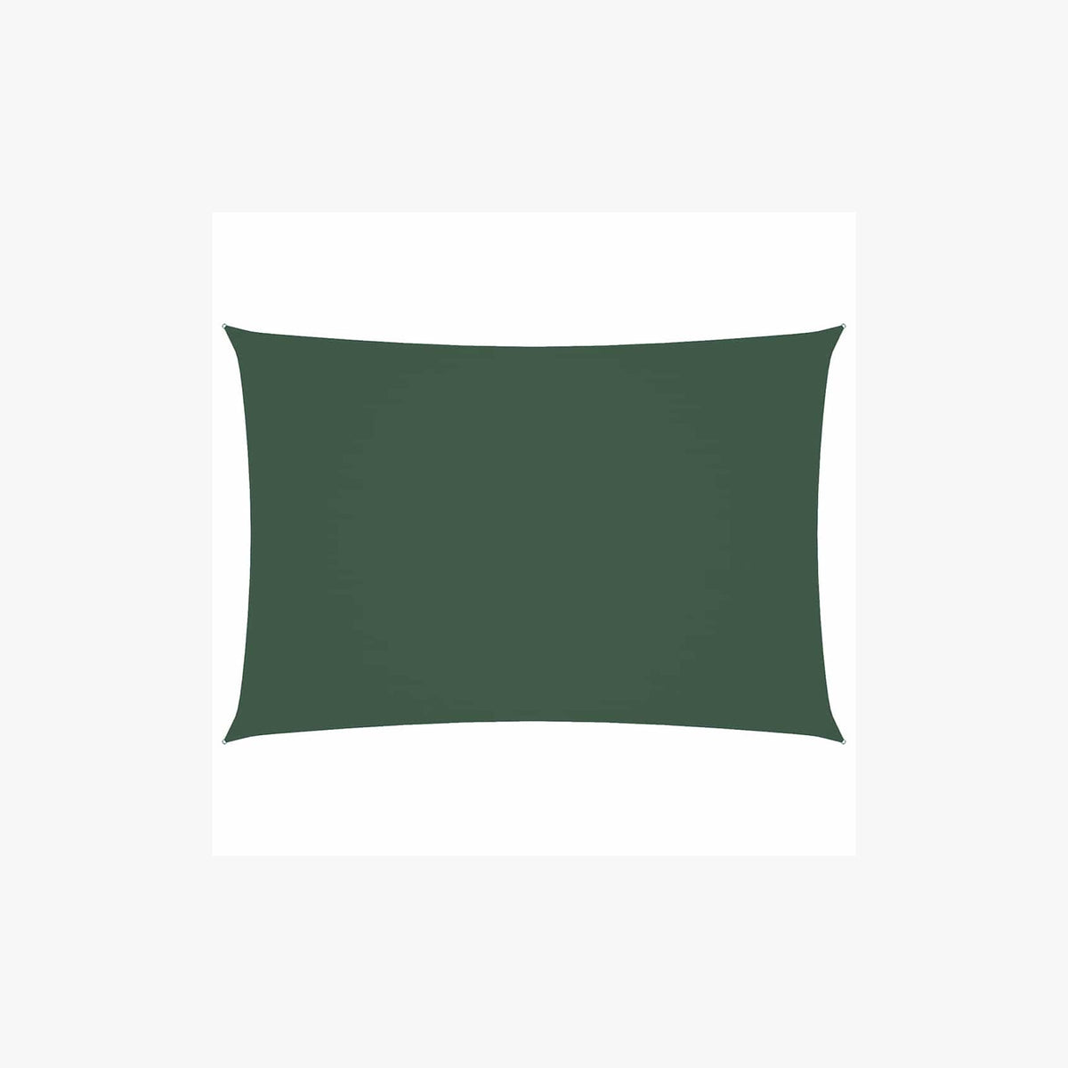 Sunshade Sail Oxford Fabric Dark Green Water Resistant UV Resistant 300 x 500
