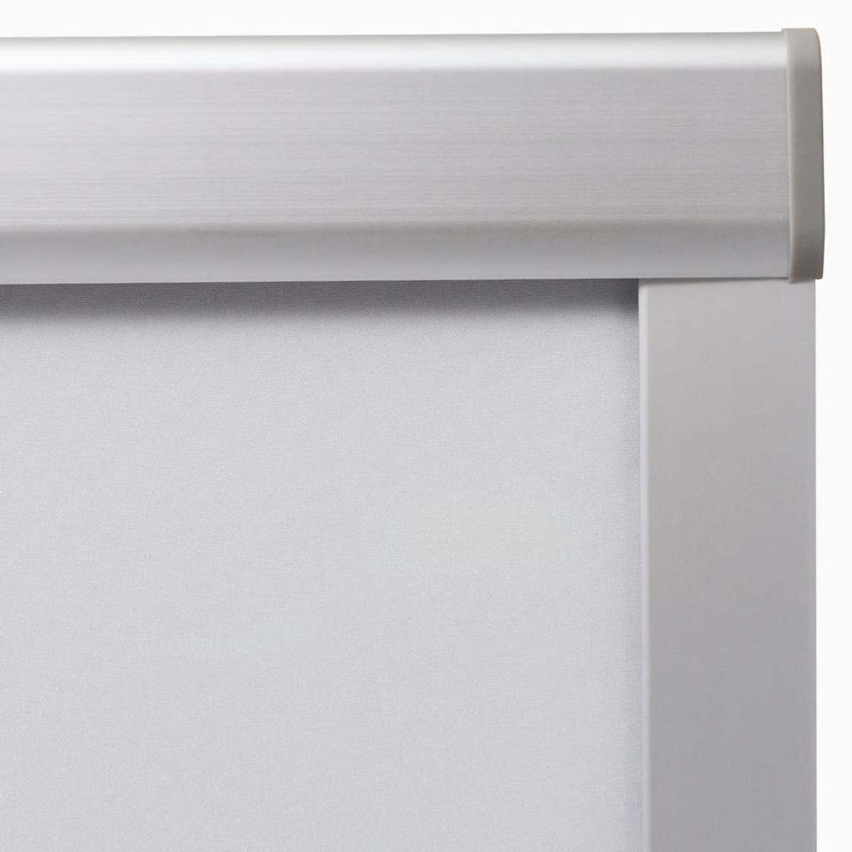 Roller Blind Blackout Fabric White 77.5 x 94 cm Window Shade Window Covering