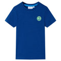 Kids T-Shirt Cotton Dark Blue 128 Children's Top Kids Clothing Kids Variant 7