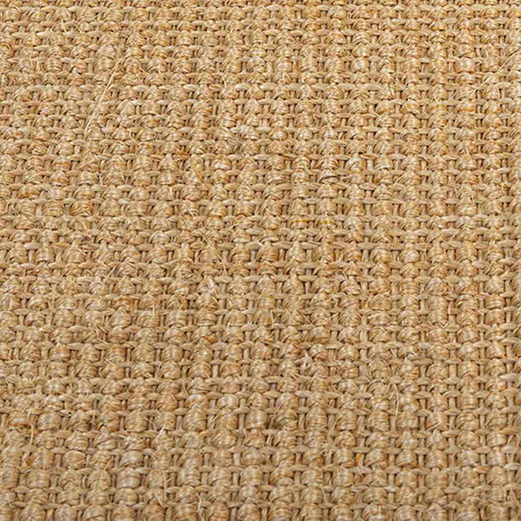 Rug Sisal Natural 100 x 100 cm Floor Mat Home Decor Floor Covering Rugs
