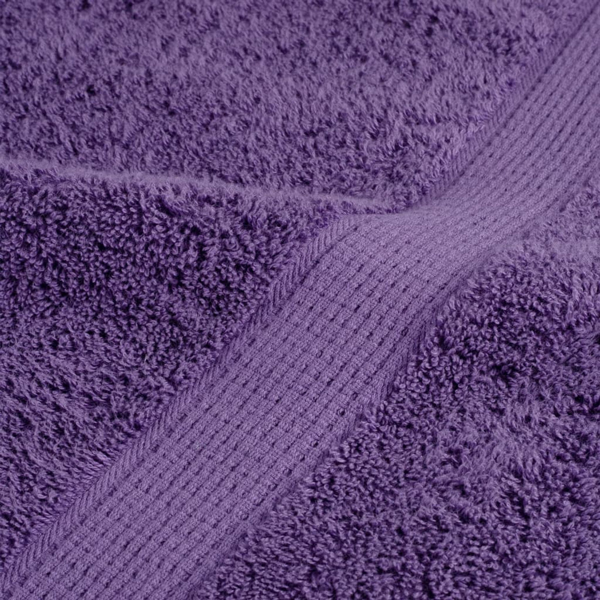 Towel Cotton Purple 50 x 30 cm Bathroom Bath Linen Home Towels 2 pcs Variant 2