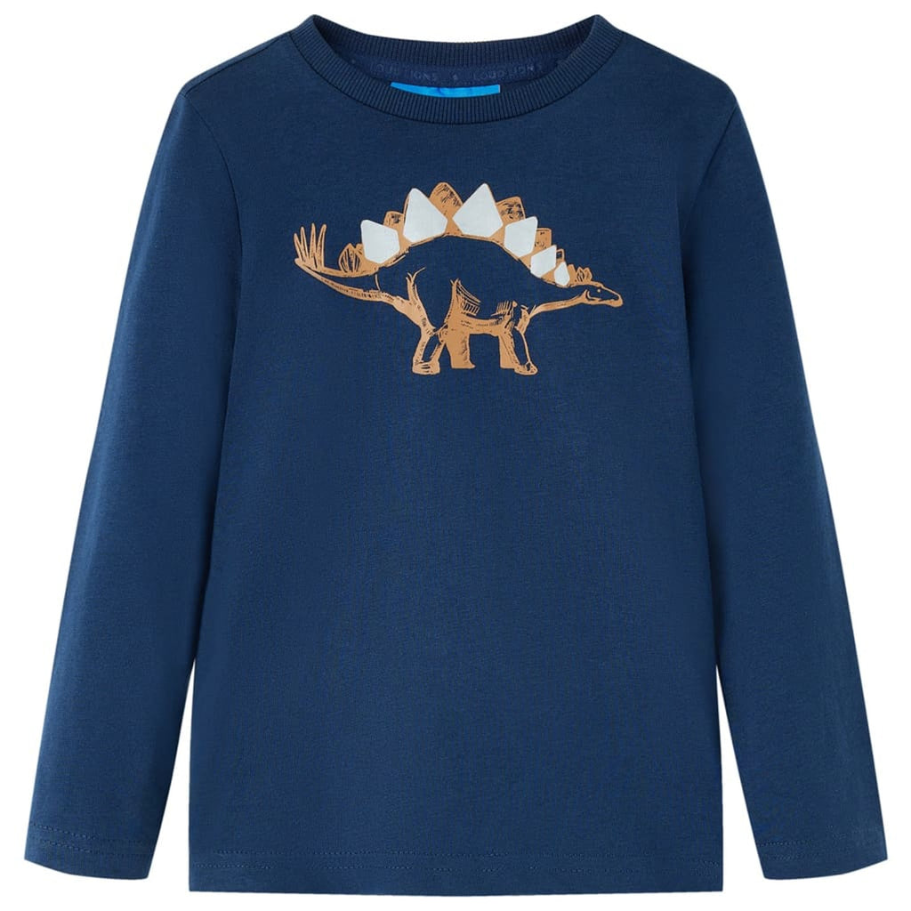 Kids T-Shirt Cotton Navy Blue 116 Children's Top Kids Clothing Kids Variant 3